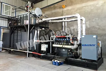 Gerador de Gás Biogás 400KW com Projeto de Cogeração CHP