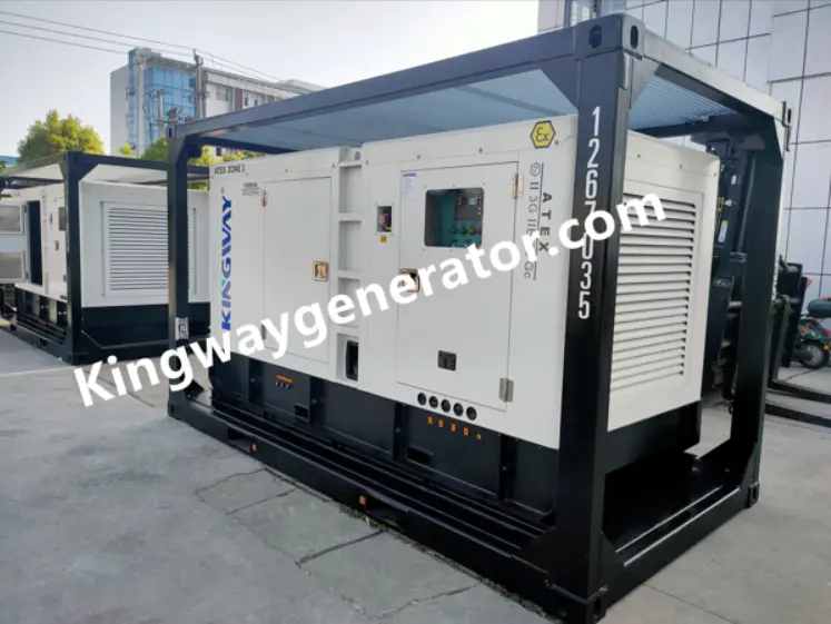 3 Units ATEX Zone 2 Explosion Proof Generator (50HZ/60HZ Dual Frequency )
