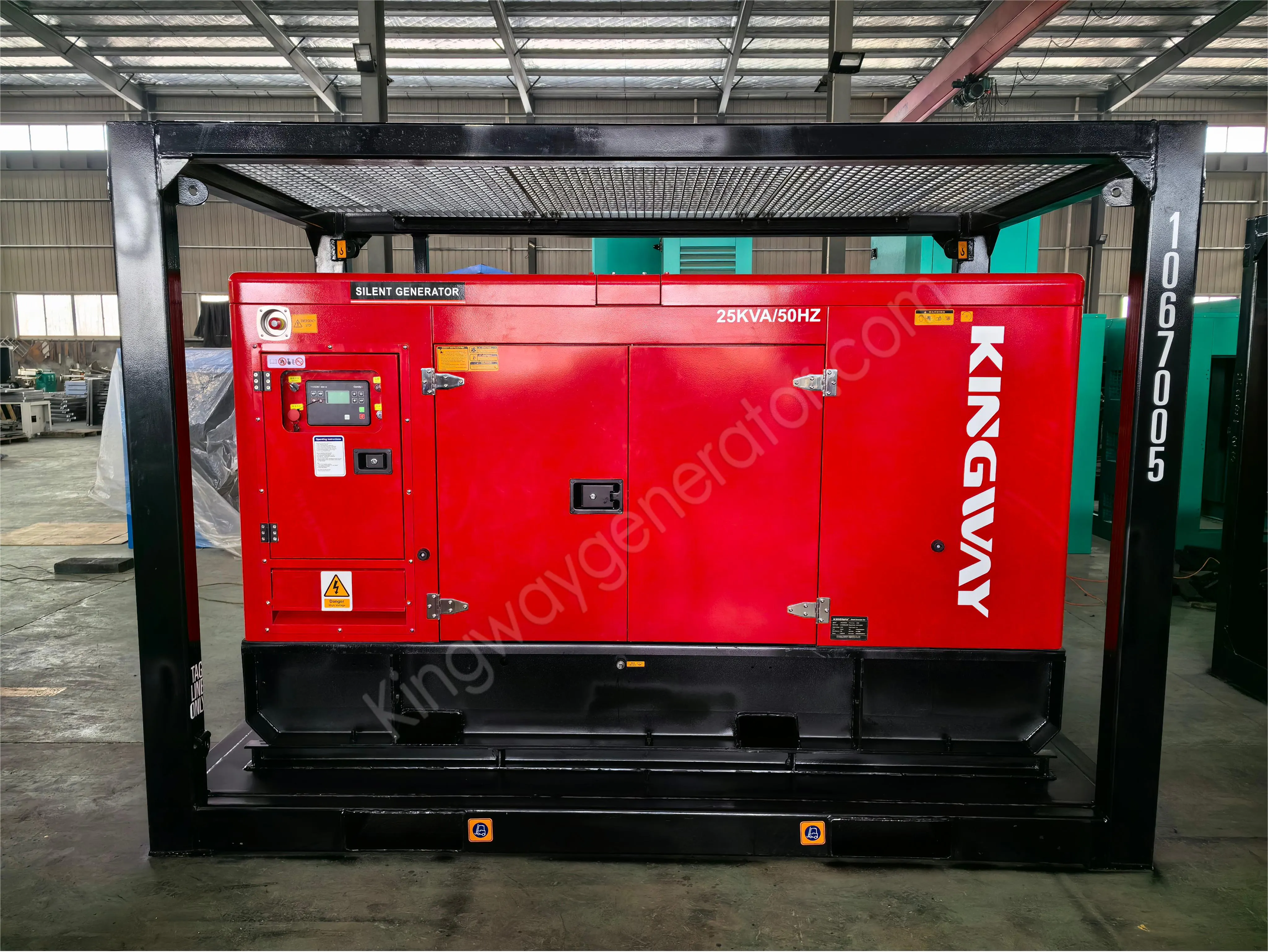 26th Feb 2024, Kingway 2 Units 25KVA Rig Safe Generator Successfully Pass through FAT, ship to Client in Brunei.