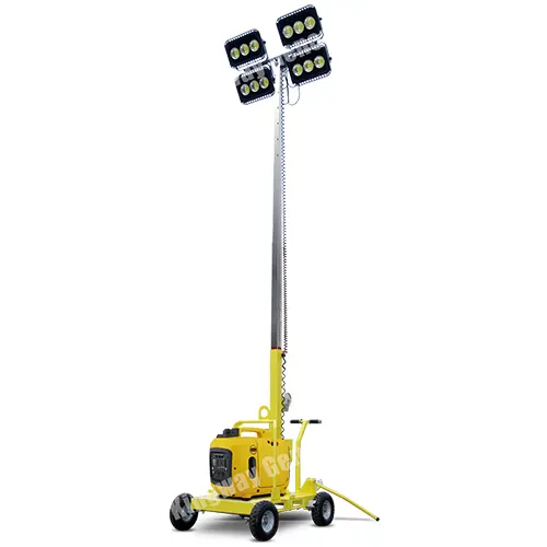 Factory Price Gasoline Lighting Tower 5.5m Lifting Height In Bulk