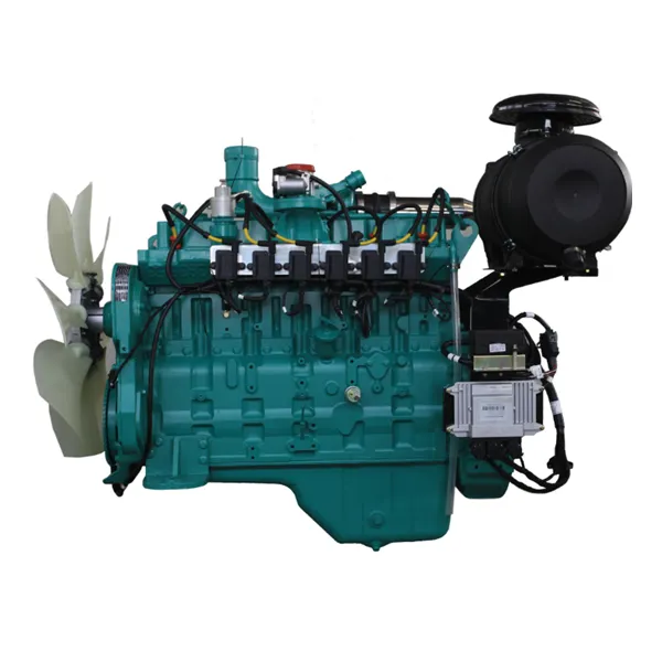 single 3phase 50hz 1500rpm 60hz 1800rpm water cooled 160kw 200kva natural gas biogas LPG engine for generator set