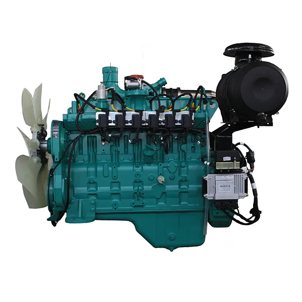 Motor de GLP de gas natural de una sola fase de 50 Hz 1500 RPM 60 Hz 1800 RPM refrigerado por agua de 160 kW 200 kVA para grupos electrógenos